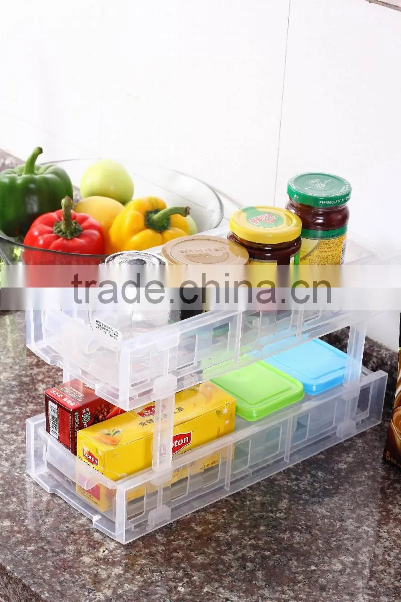 PP 33.4*14*6 High quality kitchen storage box/storage rack