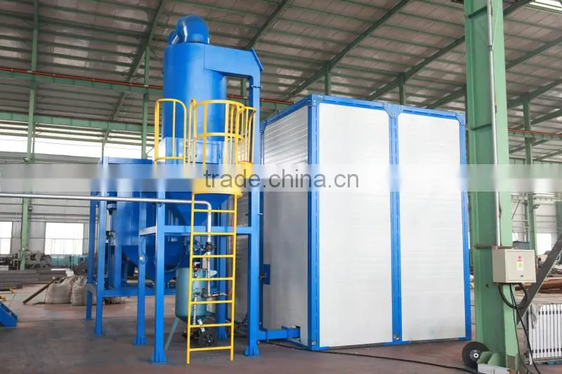CE certificated sand peening booth /sandblasting chamber
