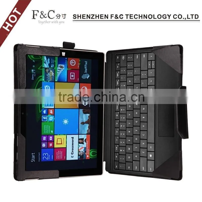 New keyboard tablet case for microsoft surface pro 4 protector cover