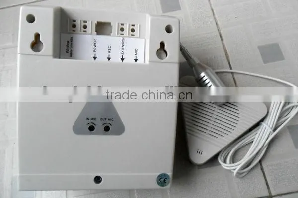 A06 interphone system ticket window intercom
