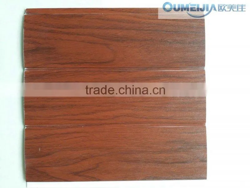 OUMEIJIA Latest Fashion plastic building materials of PVC laminated wall panels for interior decoration