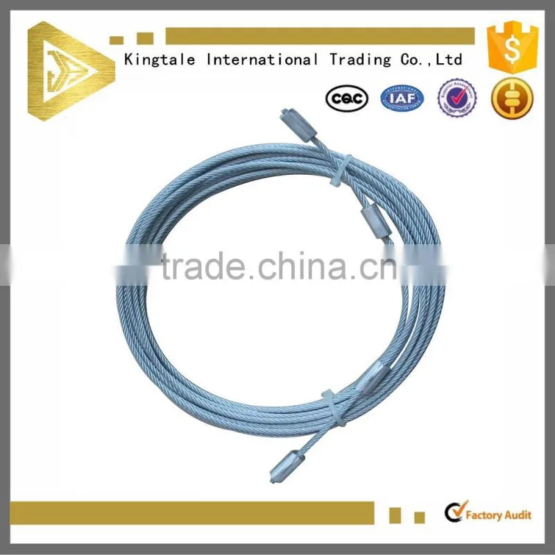 ungalvanized and galvanized steel wire rope sling