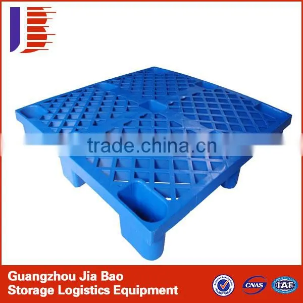 Safe And Recyclable Eco-Friendly Hygienic Blue 4 Way Europe Logistic Plastic Pallet