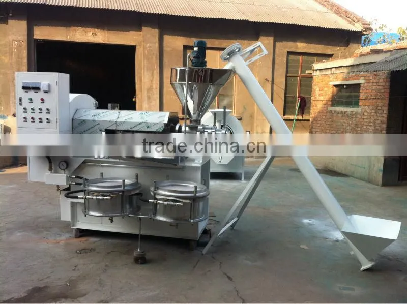 China best quality farming machinery soybean oil press machine with CE approved