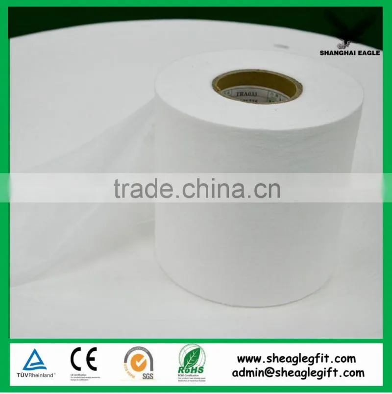 Wet tissue facial masks cosmetic pads 70% viscose 30% polyester Cross lapping spunlace non woven fabric
