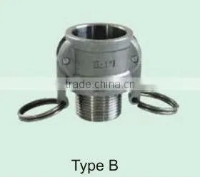 made in China stainless steel casting complete range of QUICK COUPLINGS elbow