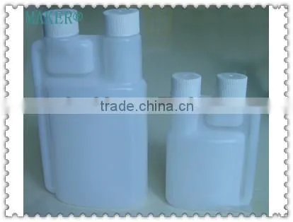 Daul-port liquid bottle for pigeon bird