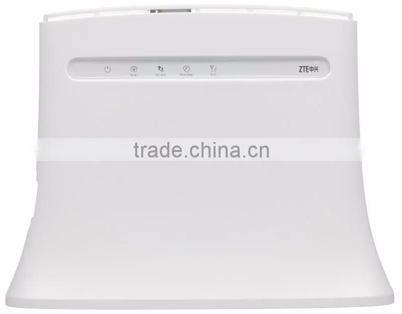 ZTE MF283 LTE/4G Wireless Wi-Fi Router Hotspot- 100 Mbps White