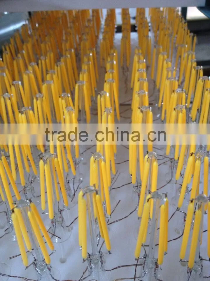6W 8W G80/G95/G125 LED FILAMENT GLOBE LIGTHS HALF CHROME/MIRROR DIMMABLE 120V E26