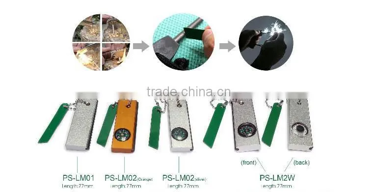 Survival Magnesium Flint Firesteel Fire Steel Starter