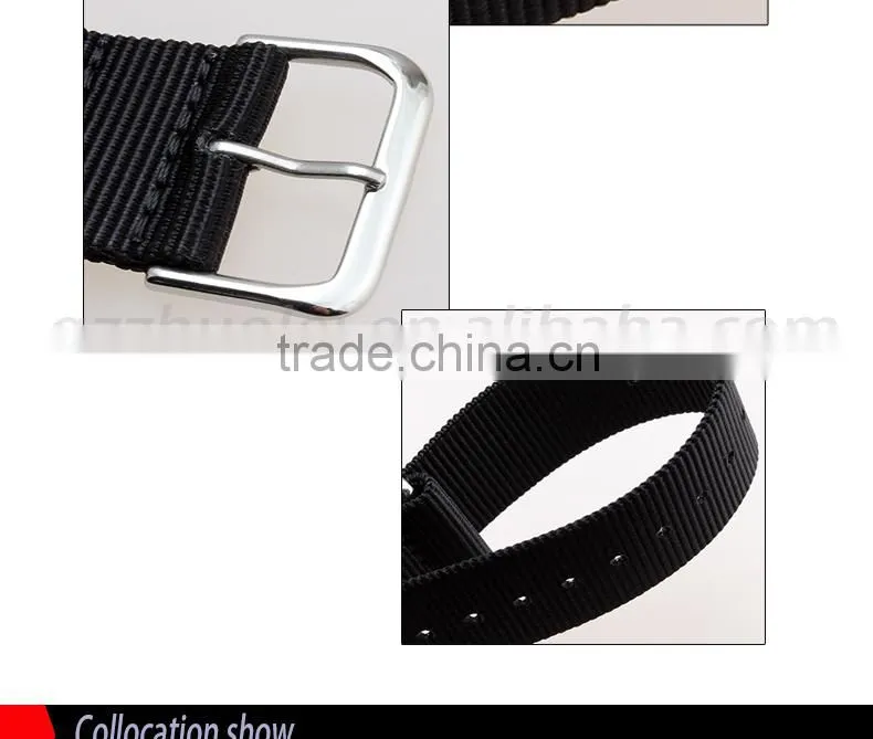 Hotsale fashion nato nylon watch strap 18|20|22|24mm