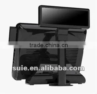 Dual touch screen pos terminal pos system for restaurant pos cash register