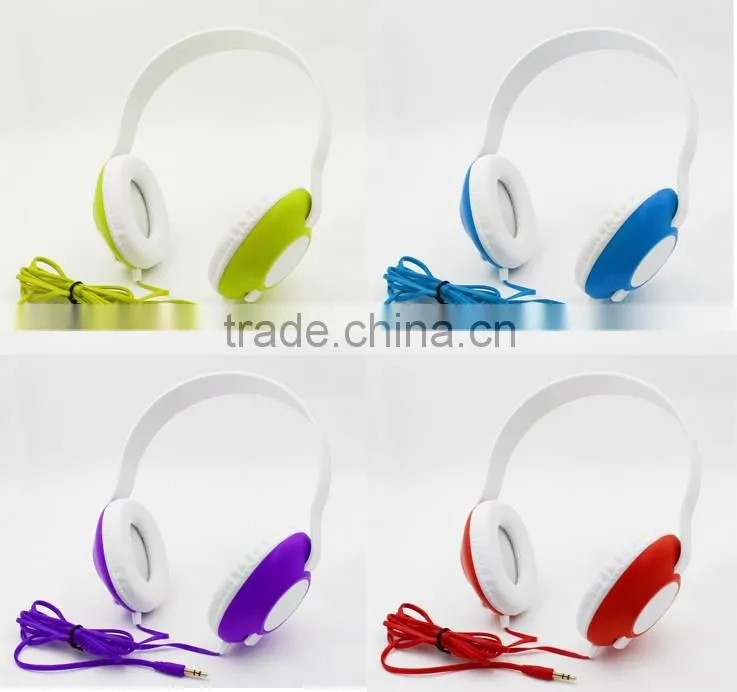 colorful lightweight hot sale colorful samrtphone headset