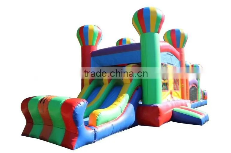Inflatable balloon obstacle course for child