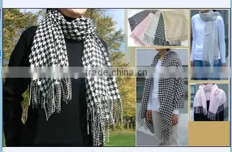 polyester classical design shawl scarf