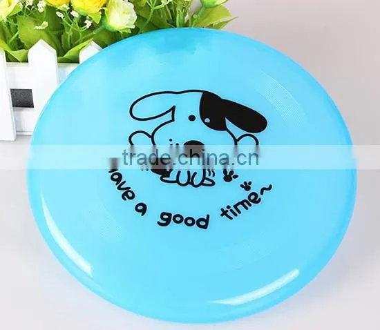 promotional and good quality plastic pet dog frisbee