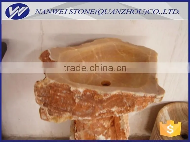 New design nature stone bathroom art wash basin