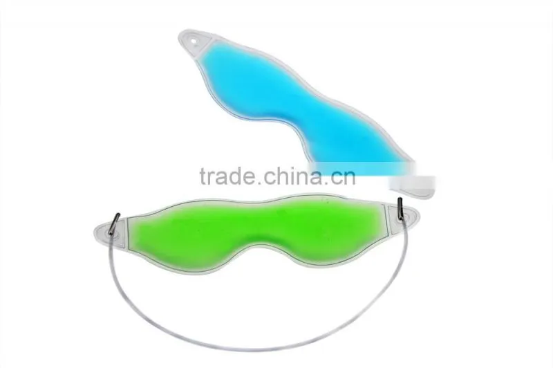 Promotional Pvc Gel Eye Mask , Plastic Colorful Eye Mask