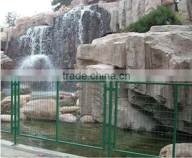 PVC coated welded holland wire mesh used for Euro Fence