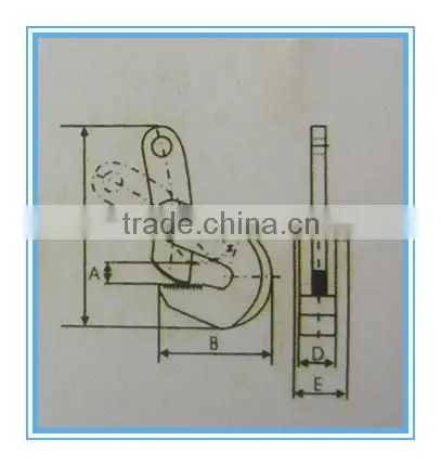 Horizontal Plate Lifting Clamp