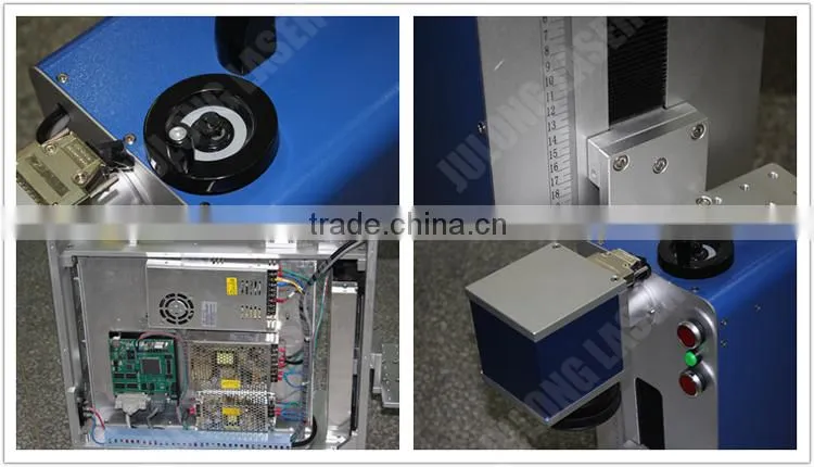shandong liaocheng fiber laser marking machine laser engraving machine price with CE