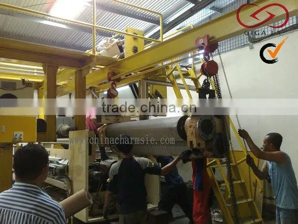 GIGA LXC-320S 3 Ply Corrugated Cardboard Single Facer Machine