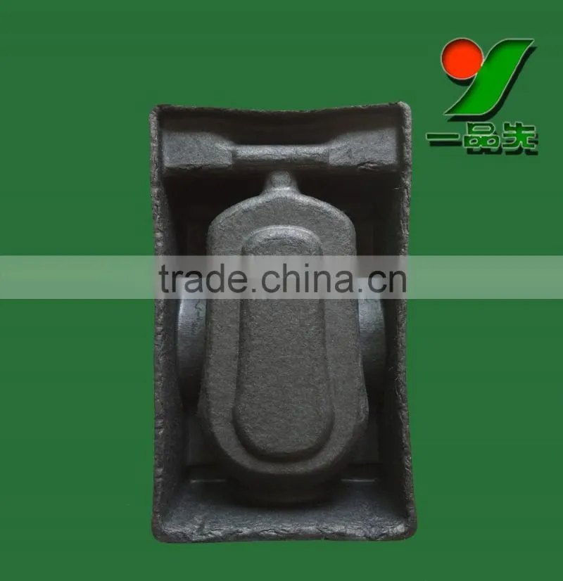 Black color Recycled Paper Pulp tray, Molded paper pulp tray for Portable Mouse