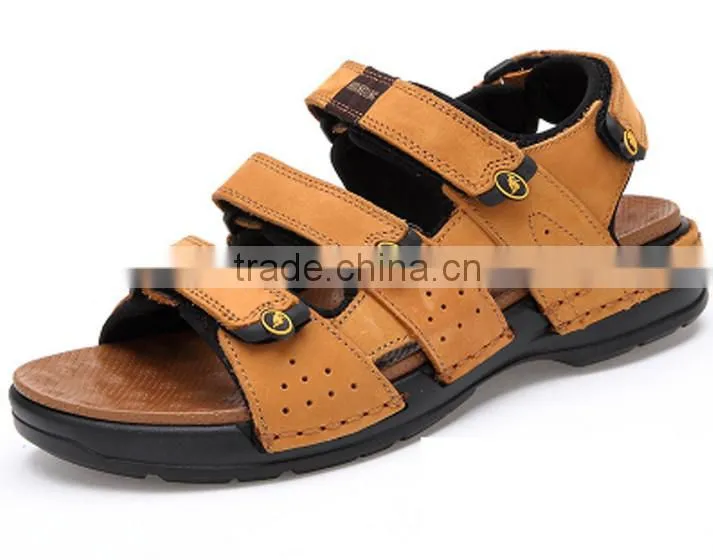 Manufacturers Leather Sandal Men Flip Flop