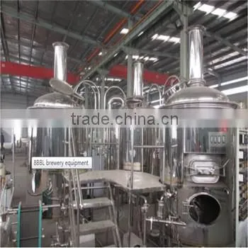3000L beer brewing equipment for brewhouse production