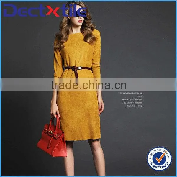 Polyester material and warp suede upholstery fabric faux suede leather fabric