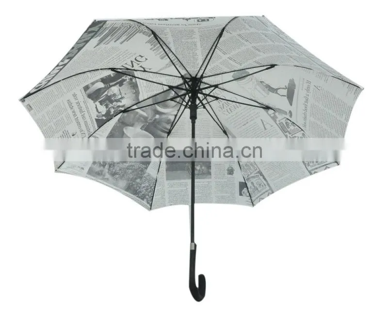 straight newspaper printing umbrella