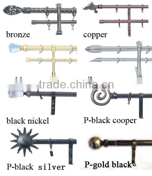 Crystal Curtain Pipe,Metal Curtain Rod