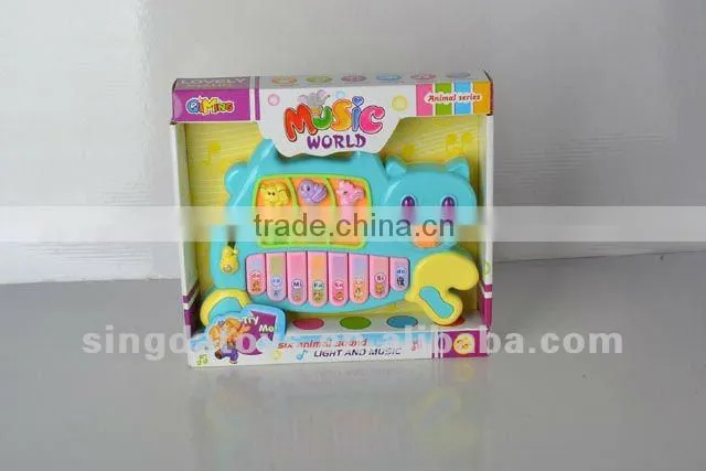 Special education crab piano organ lovely music toys