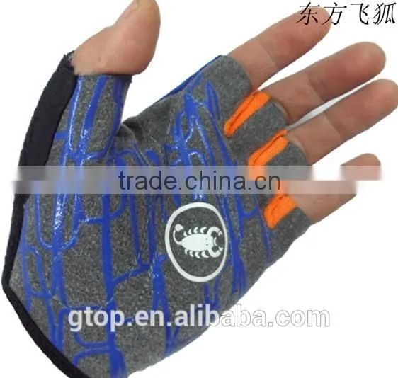 Fashion Wholesale Outdoor Cycling Bicycle Motorbike Half Finger Gloves Sports Gloves Breathable G-21