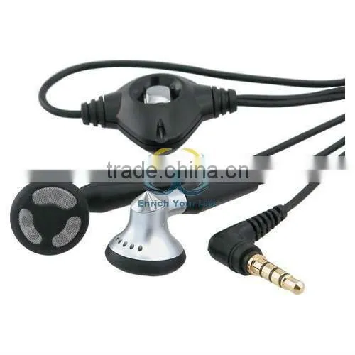 Hot sale 3.5mm earplug earphone for blackberry 8300