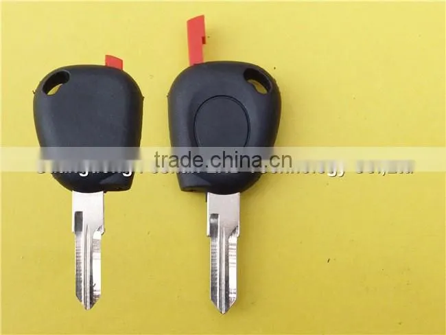Free shipping 1 button replacement fake car key for Renault spare key