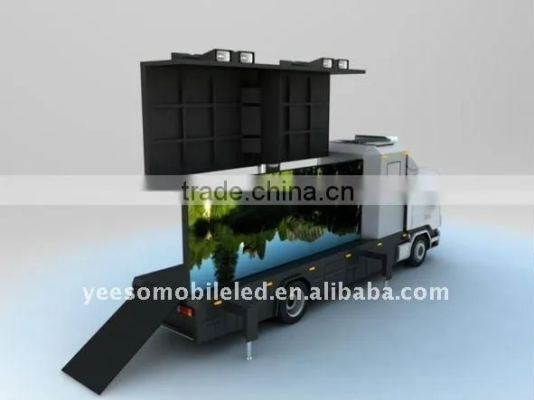 Yeeso led advertising trucks,mobile display trucks,YES-V10