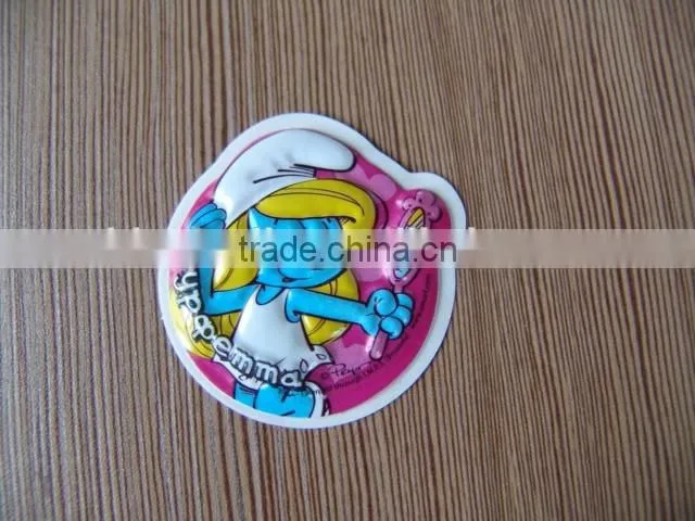 custom pvc sticker,3d embossing pvc sticker