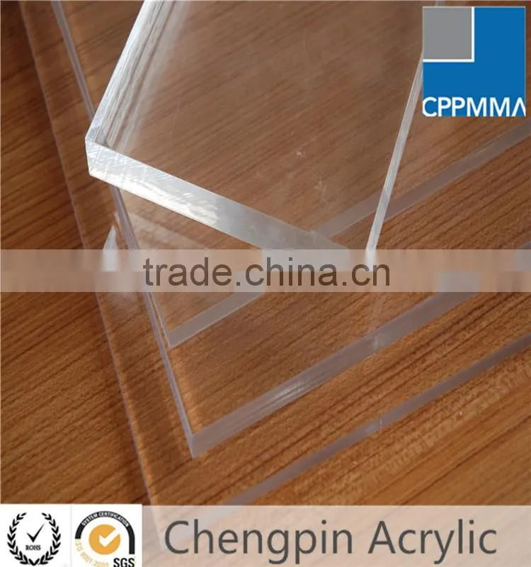 different thickness pmma material acrylic plate
