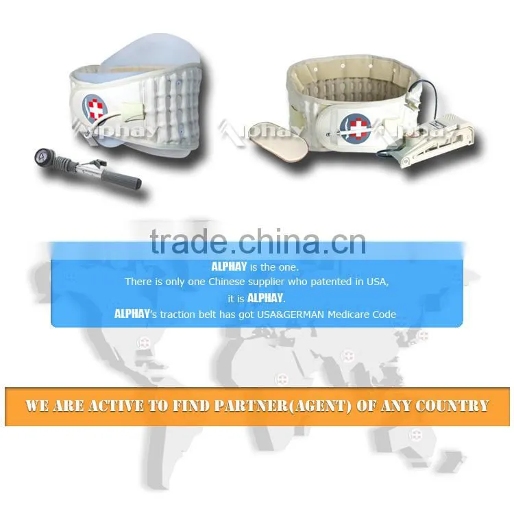 china supplier back pain traction device for muscle strains
