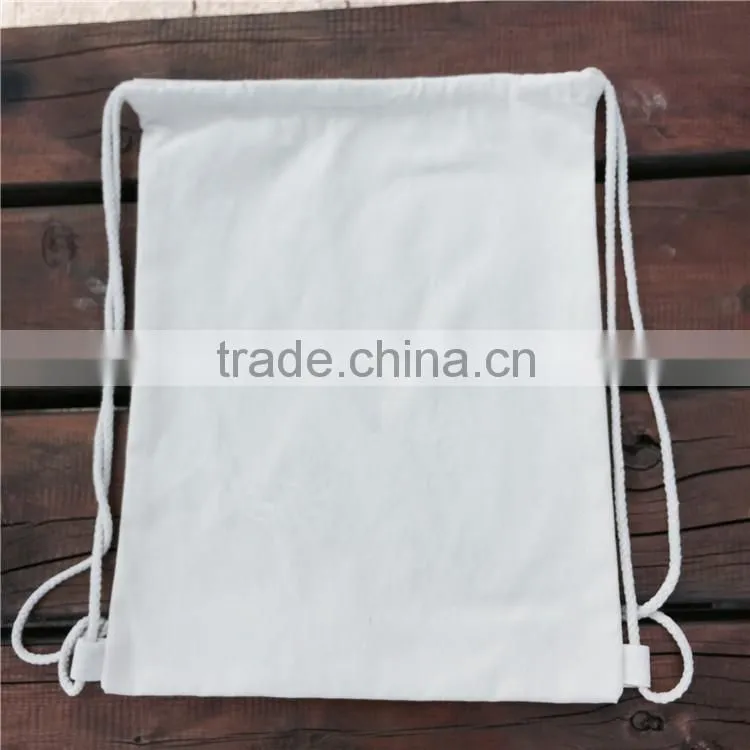 custom printing cotton bag tote bag backpack drawstring bag for shopping