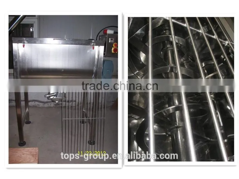 High quality detergent powder mixing machine, ribbon blender