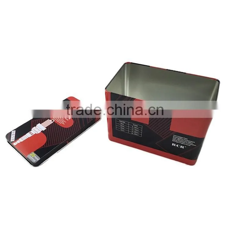 Wholesale China Factory OEM Self Design Cheap Chocolate Tin Box