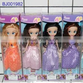 Cute fashion toy pretty purple princess plastic figure sofia girl doll