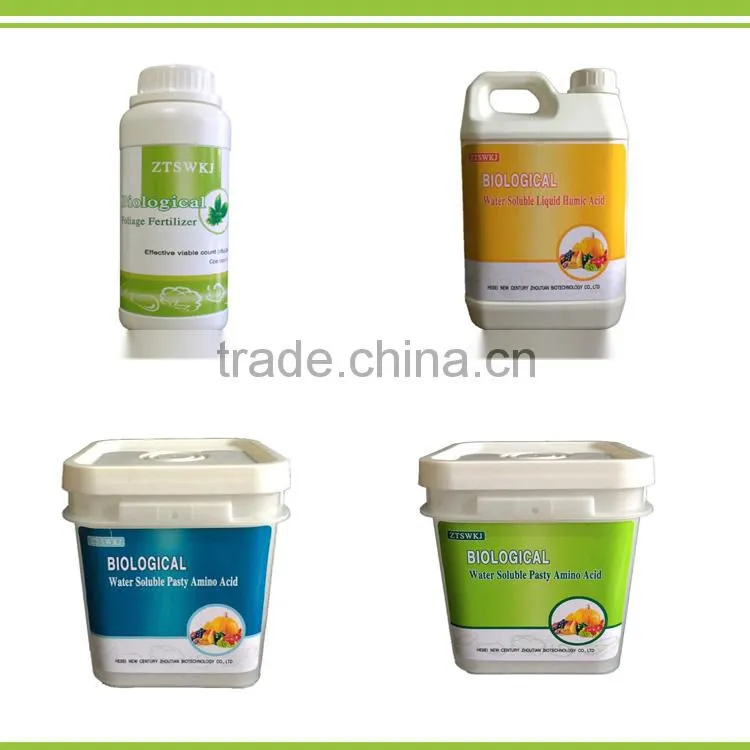 Bio organic amino acid fertilizer liquid with Trace element small package