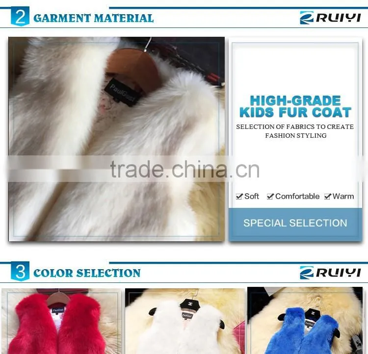 2016 European fashion women's clothing winter rabbit fur short waistcoat sleeveless synthetic fur gilet