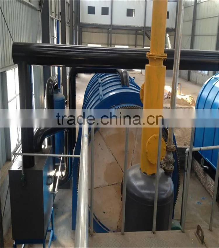 New condition 10 ton pyrolysis plant with high oil yield