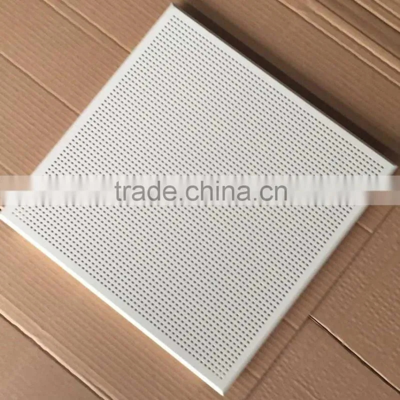 300 * 300mm Aluminum Ceiling Open Frame Ceiling Perforated Clip In Ceiling