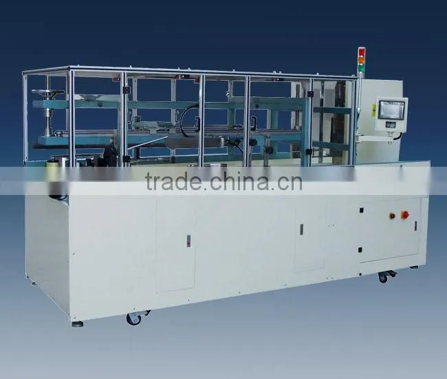 Horizontal machine to make carton box case