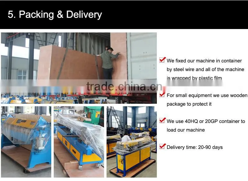 Competitive price hvac duct making machine